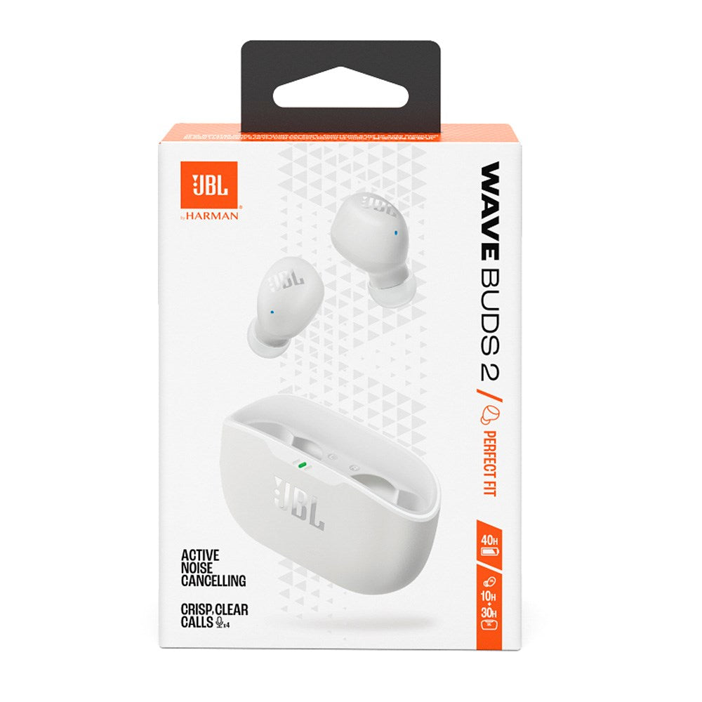 JBL Wave Buds 2 True Wireless Høretelefoner - Hvid