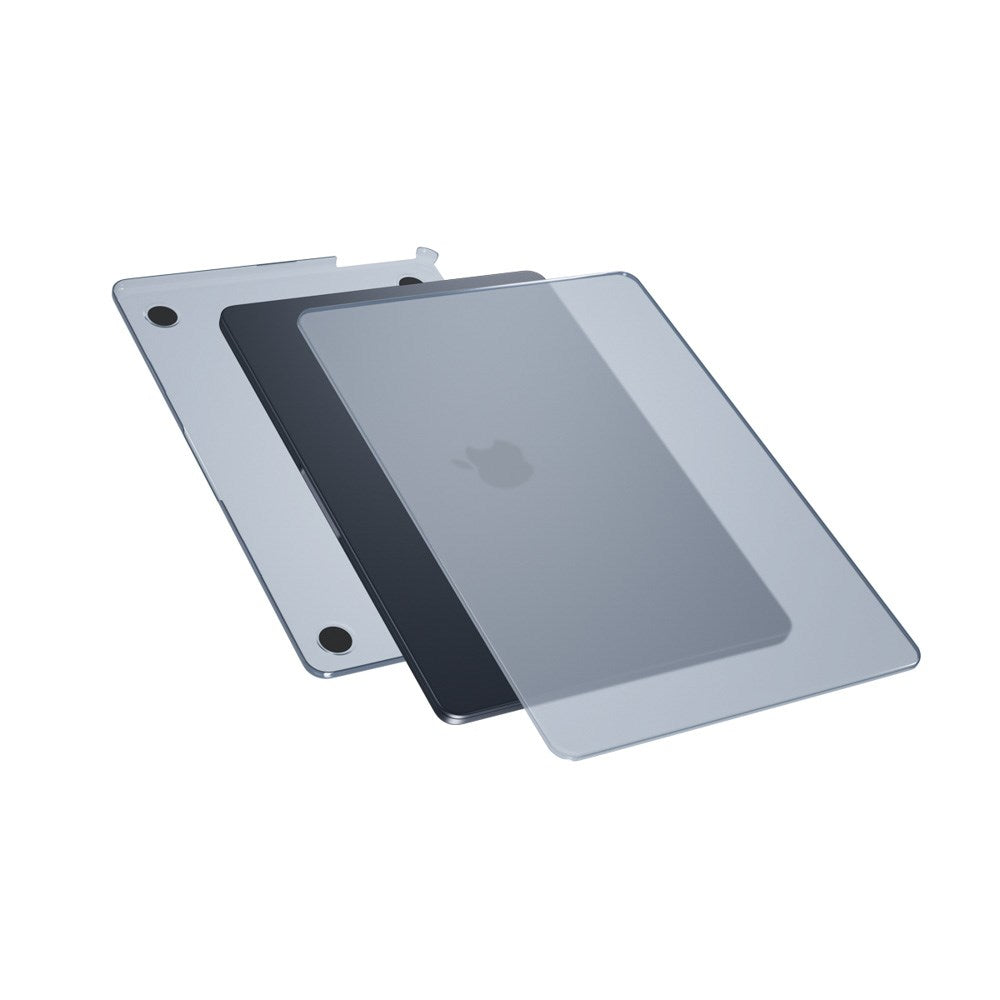 MacBook Air 15" M5/M4/M3/M2 (2026-2023) Epico Slim Shell - Mat Blå