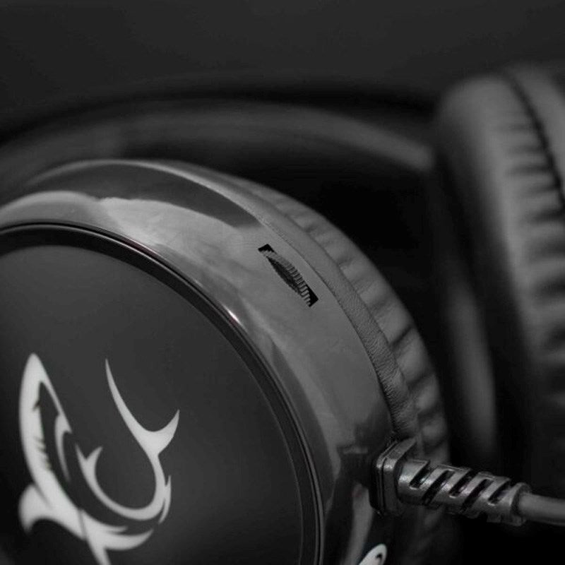 White Shark MARGAY On-Ear Gaming Headset - Sort