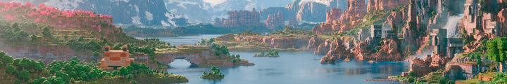 Banner for mærket Minecraft