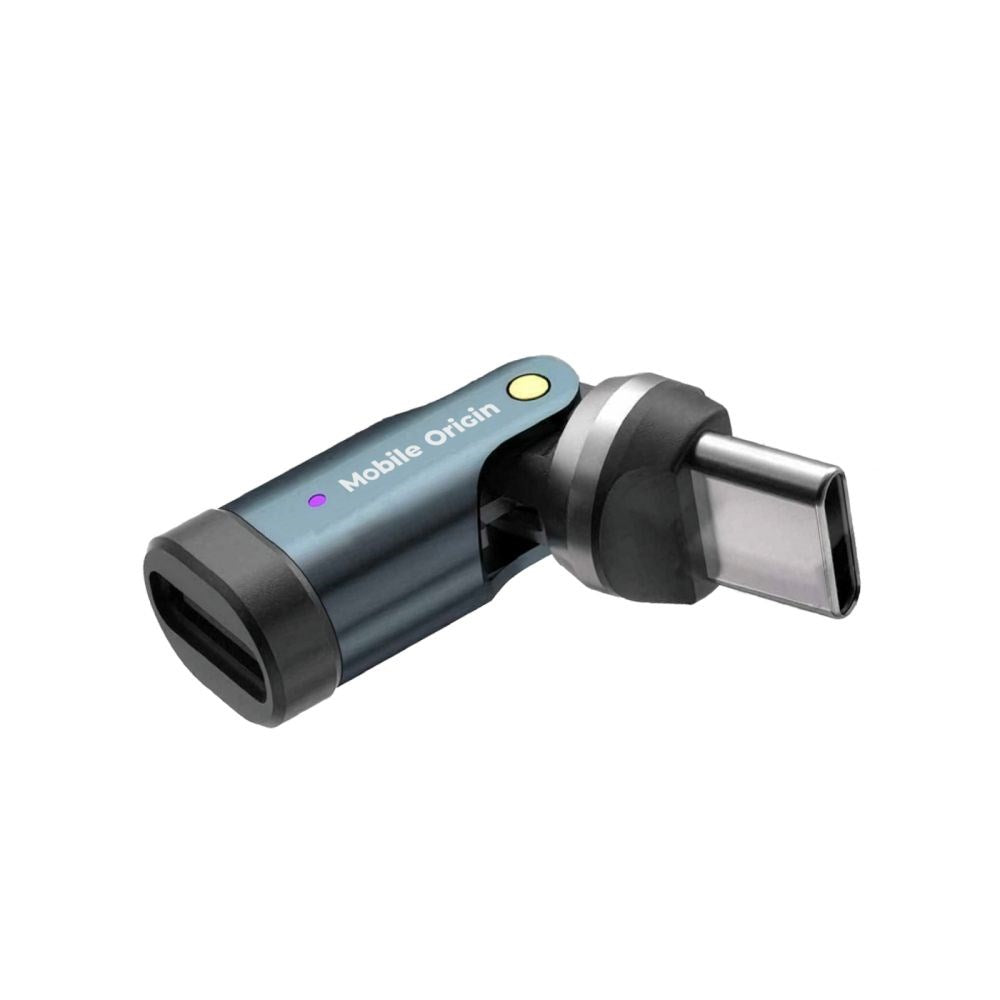 Mobile Origin 240W 540° Rotationsadapter USB-C - Grå