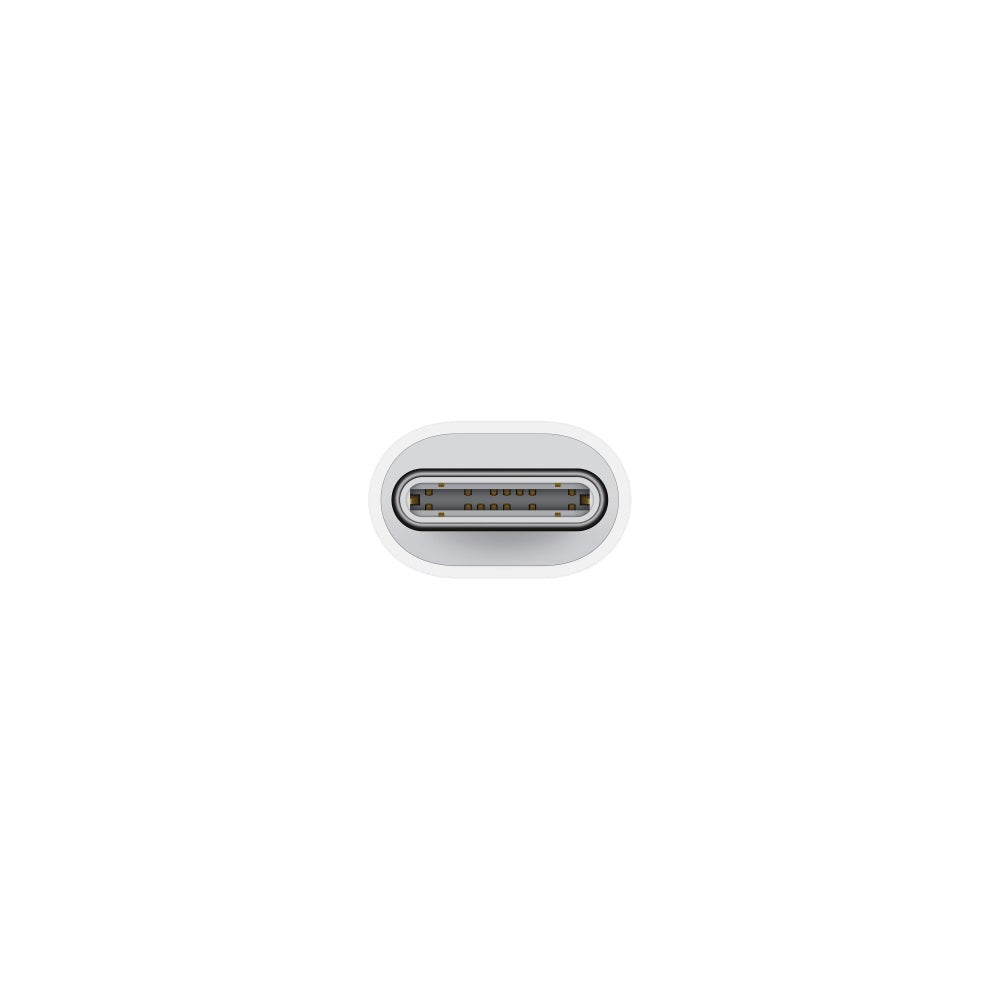 Original Apple USB-C til Lightning Adapter - Hvid (MUQX3ZM/A)