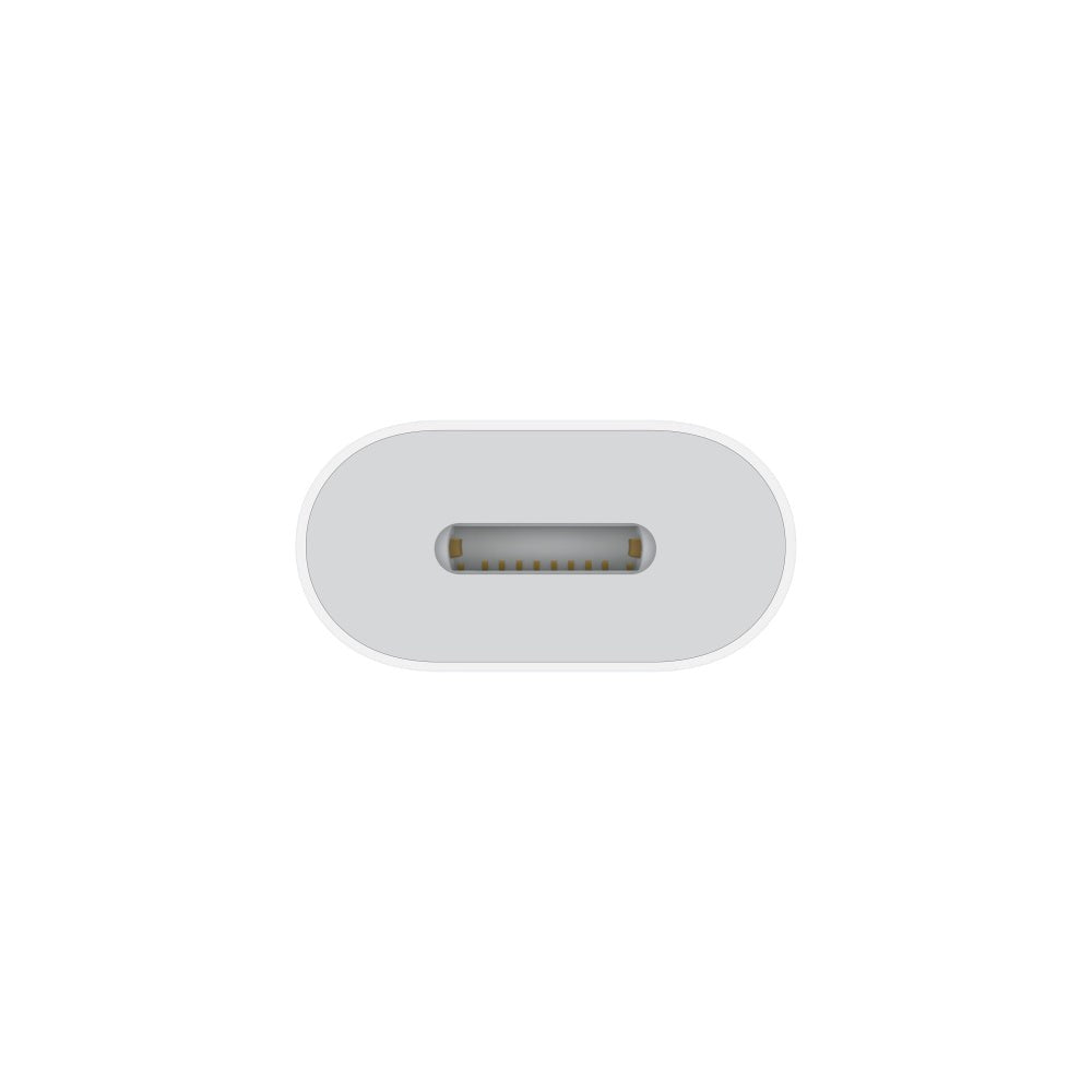 Original Apple USB-C til Lightning Adapter - Hvid (MUQX3ZM/A)
