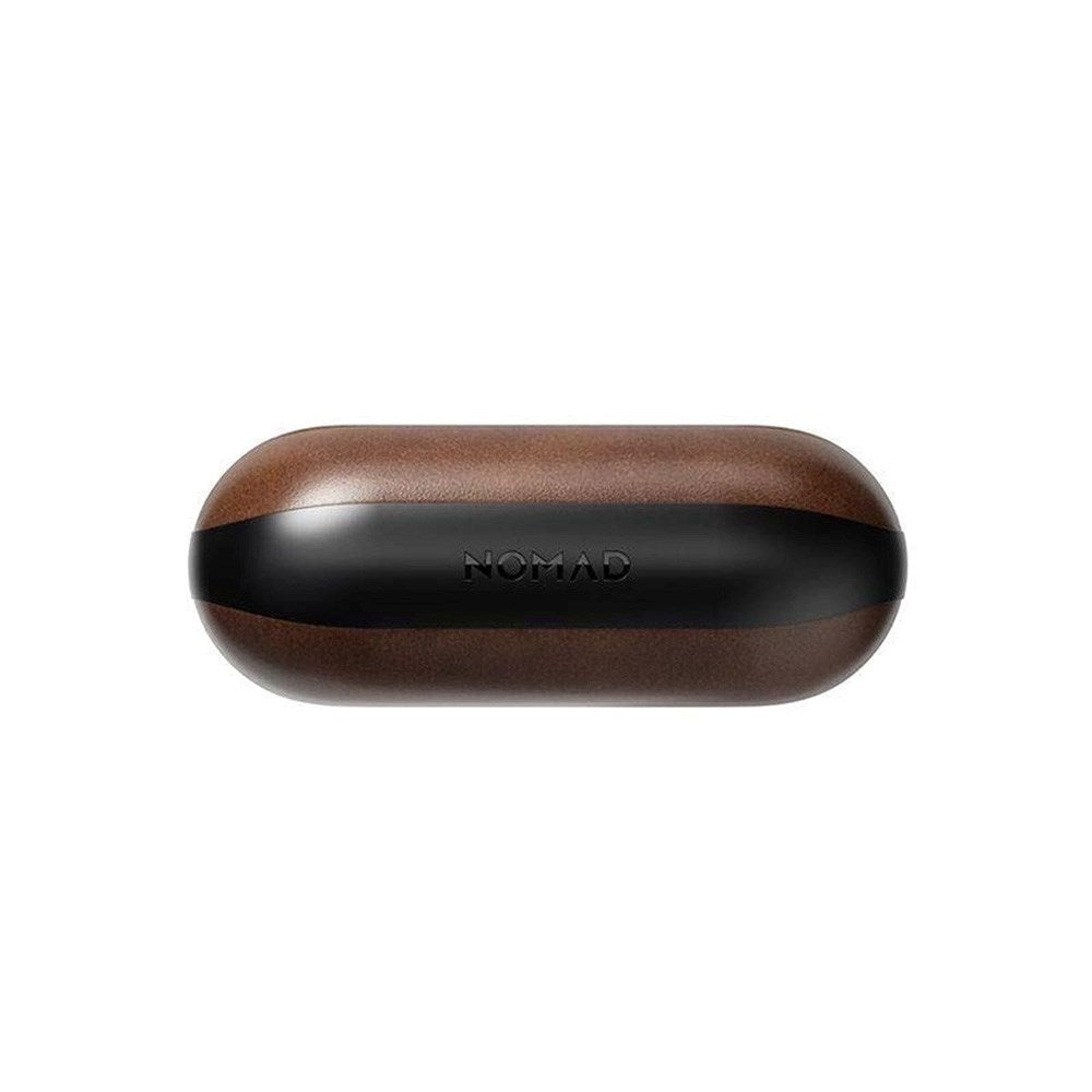 AirPods Pro (3. gen.) Nomad Modern Horween Leather Cover - Brun