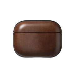 AirPods Pro (3. gen.) Nomad Modern Horween Leather Cover - Brun
