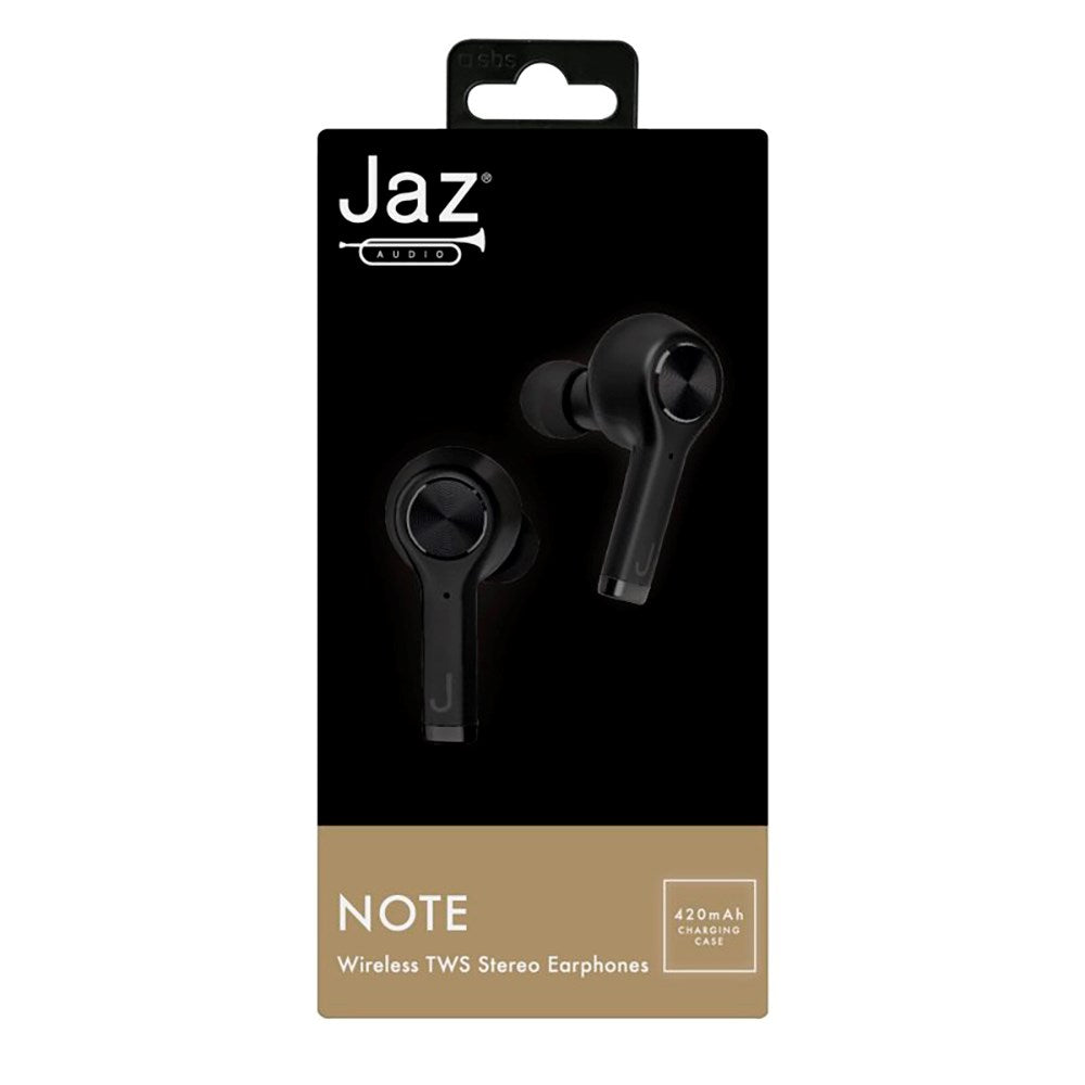 Jaz Note True Wireless In-Ear Bluetooth Høretelefoner - Sort