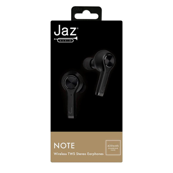 Jaz Note True Wireless In-Ear Bluetooth Høretelefoner - Sort