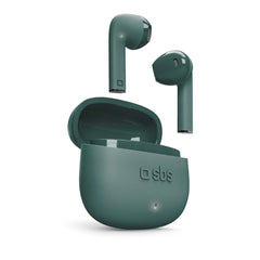 SBS One Color True Wireless In-Ear Høretelefoner - Grøn