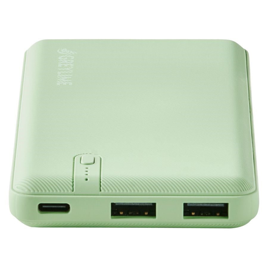 GreyLime 12W Ocean 10.000 mAh - PowerBank 2x USB-A - Grøn