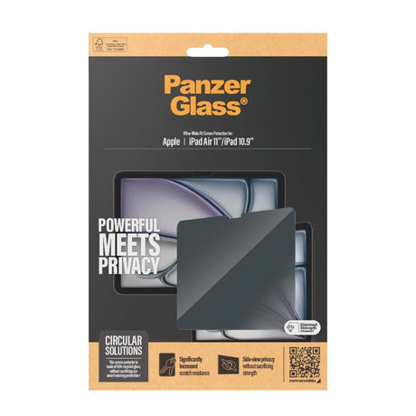 PanzerGlass Privacy Screen Protector til Apple iPad Air 11'' / iPad 10.9'' - Ultra-Wide Fit