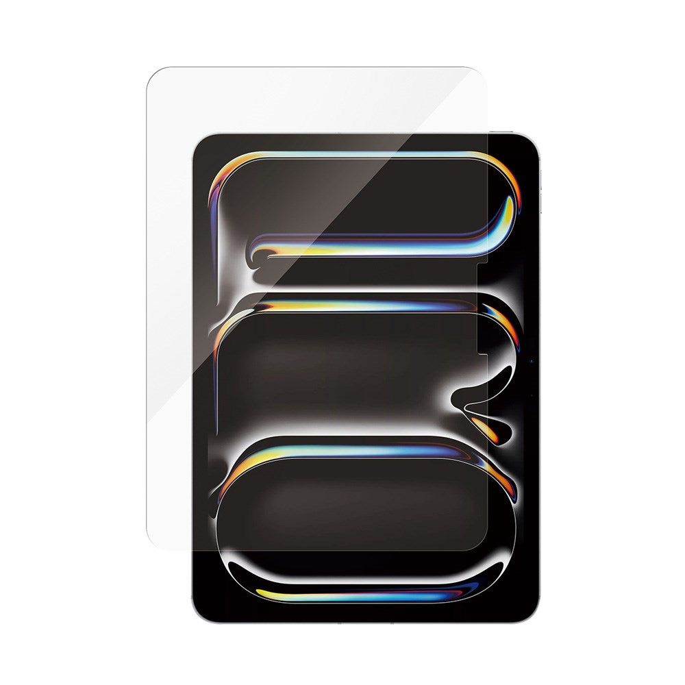 iPad Pro 11" (2025 / 2024) PanzerGlass Skærmbeskyttelsesglas m. Installationsramme - Ultra-Wide Fit - Gennemsigtig