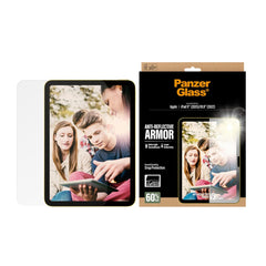 PanzerGlass iPad 11" (2025) / 10.9" (2024 / 2022) Ultra-Wide Fit Anti-Reflective Armor Skærmbeskyttelsesglas m. Installationsramme - Gennemsigtig
