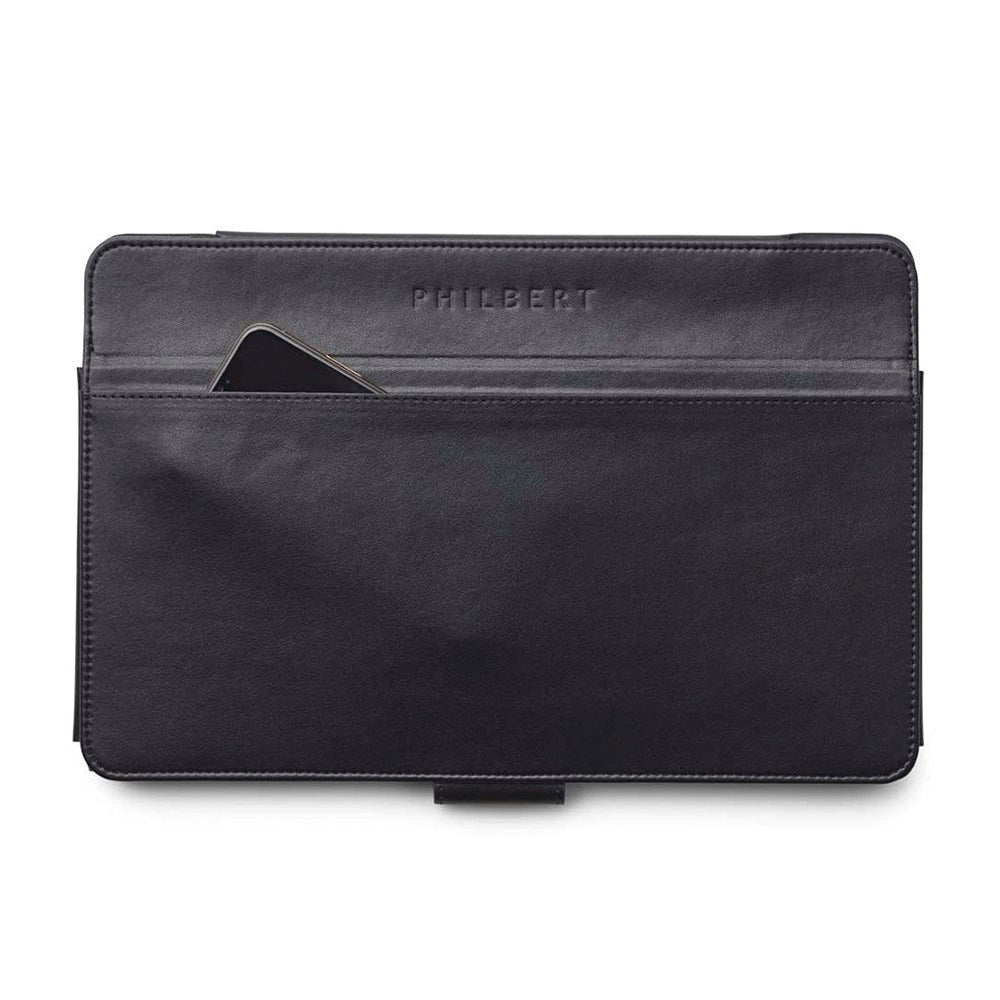 Universal Philbert Hood Laptop Cover m. Solafskærmning & Integreret Privacy 15-16" - Sort / Grøn