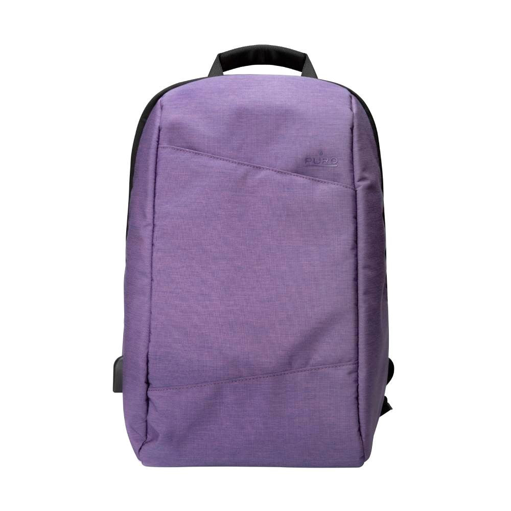 Puro "BYDAY" Polyester Rygsæk Universal - Lilla