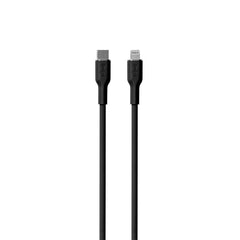 PURO Soft USB-C til Lightning Kabel 1.5m - Sort