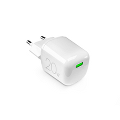 Puro Vægoplader GaN 20W med USB-C Port - Hvid