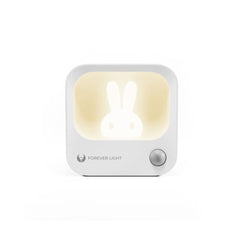 Forever LED Kanin Natlampe - Hvid