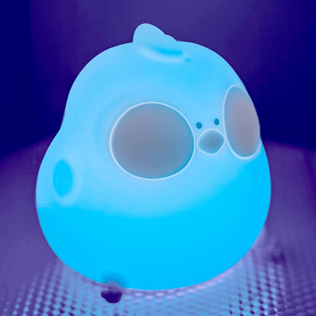 Forever Light LED Silikone Natlampe - Hungry Chicken
