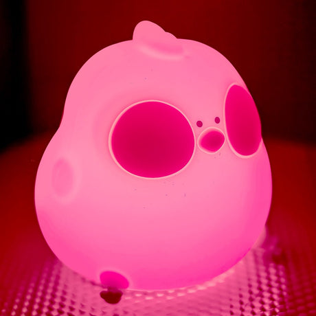 Forever Light LED Silikone Natlampe - Hungry Chicken