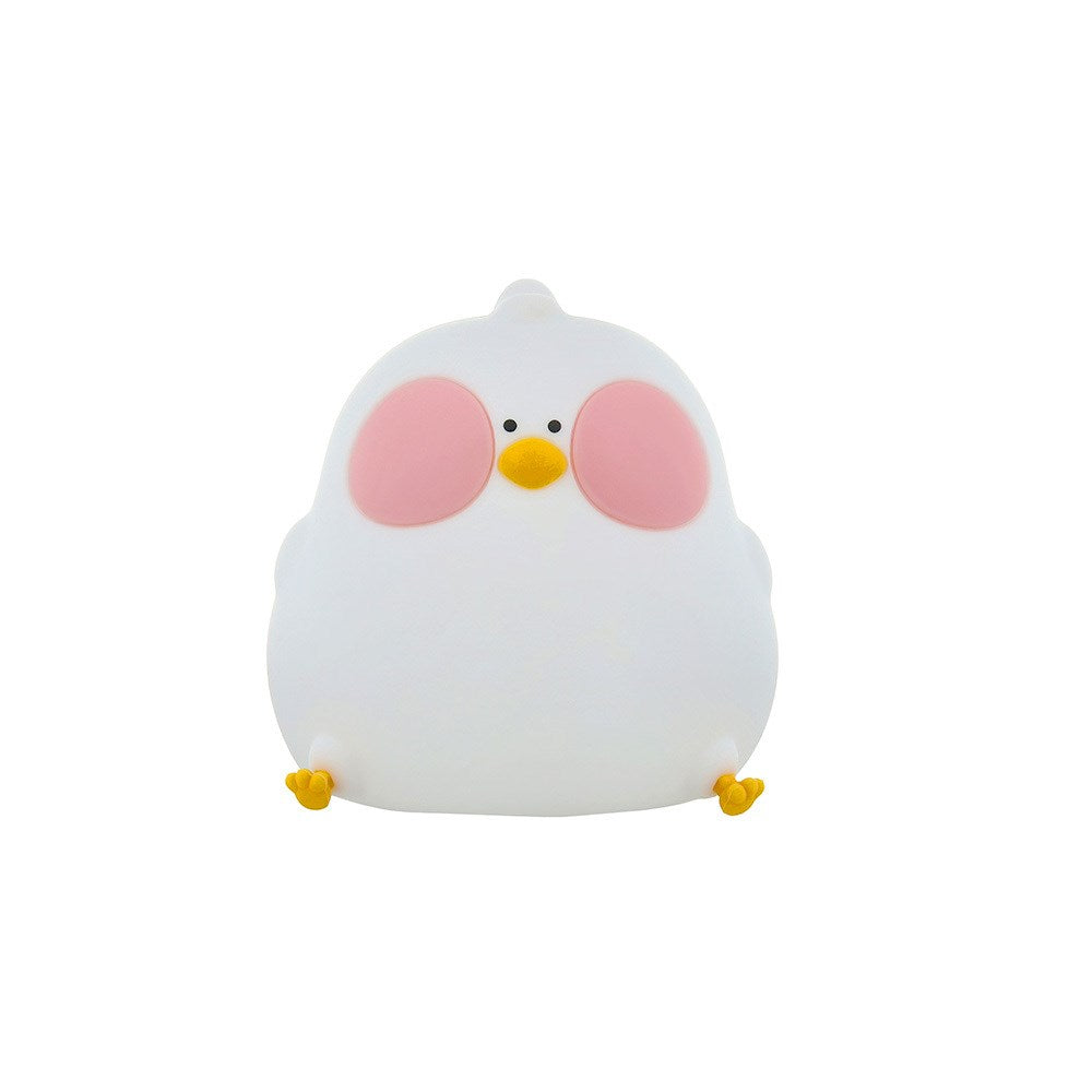 Forever Light LED Silikone Natlampe - Hungry Chicken
