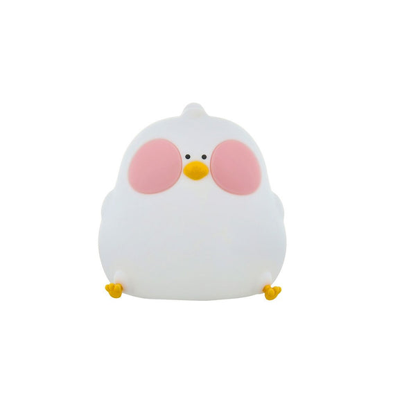 Forever Light LED Silikone Natlampe - Hungry Chicken