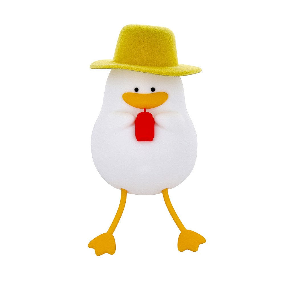 Forever Light LED Silikone Natlampe - Summer Duck