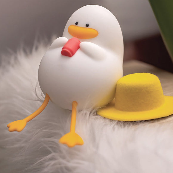 Forever Light LED Silikone Natlampe - Summer Duck