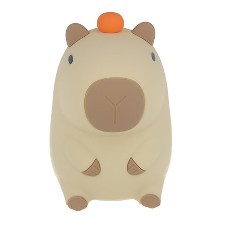 Forever Light LED Silikone Natlampe - Friendly Capybara