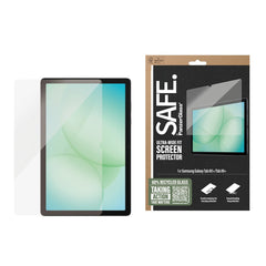 Samsung Galaxy Tab A11+ (Plus) / A9+ (Plus) SAFE by PanzerGlass Ultra-Wide Fit Skærmbeskyttelsesglas m. Installationsramme - Gennemsigtig