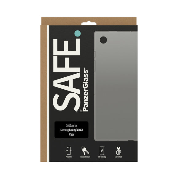 Samsung Galaxy Tab A8 10.5" (2021) Safe By PanzerGlass® Soft TPU Case - Gennemsigtig