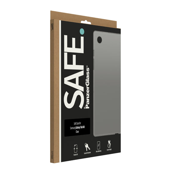 Samsung Galaxy Tab A8 10.5" (2021) Safe By PanzerGlass® Soft TPU Case - Gennemsigtig