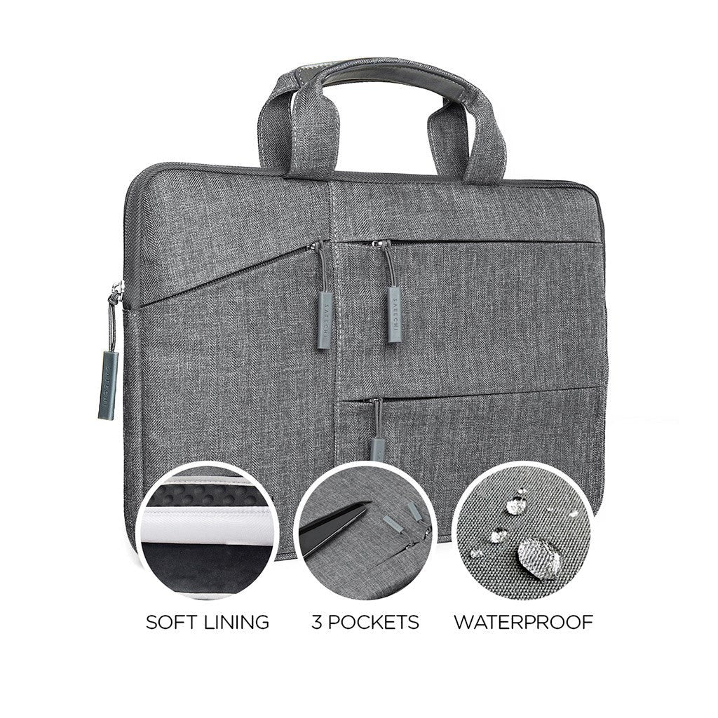 Satechi Water-resistant Laptop / MacBook Case (ST-LTB13) 13" (31 x 22 Cm) - Grå