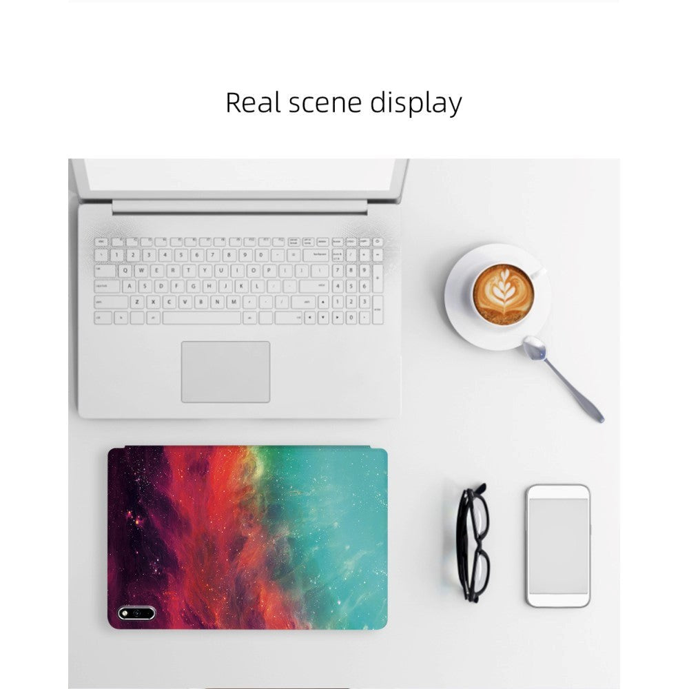 Huawei MatePad Pro 10.8 (2021/2019) Tri-Fold Læder Cover m. Ståfunktion - Nabula