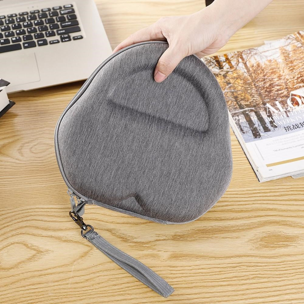 Stof Rejsetaske m. Mikrofibre Til Apple AirPods Max - Grå