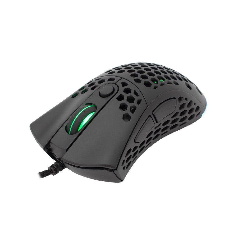 White Shark SHURIKEN Gaming Mus - 6D / 19000 DPI - Sort