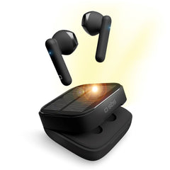 SBS Kobo Solar Twin True Wireless In-Ear Høretelefoner m. Solcelleopladning - Sort