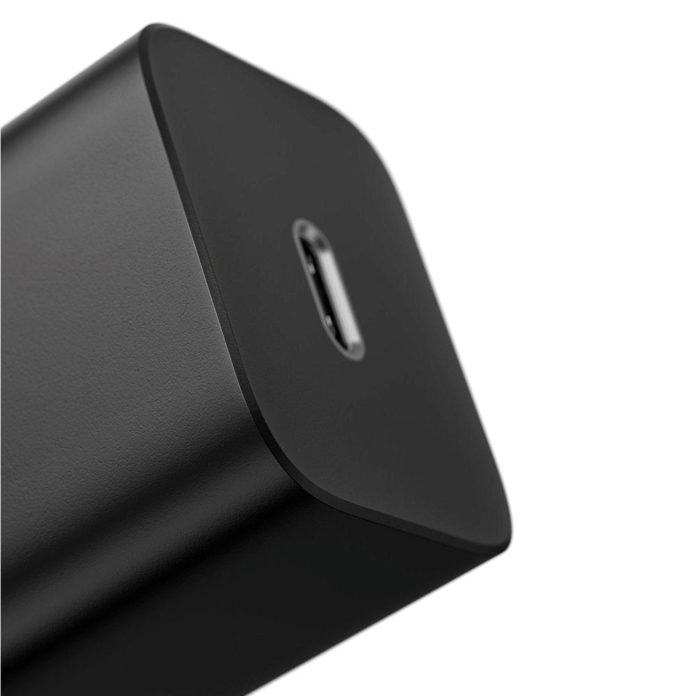 Baseus Super Si 25W Vægoplader USB-C Quick Charge - Sort