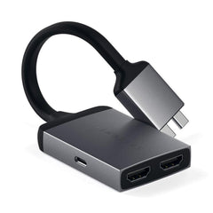 Satechi Dobbelt Usb-C / Hdmi Adapter - Space Grey