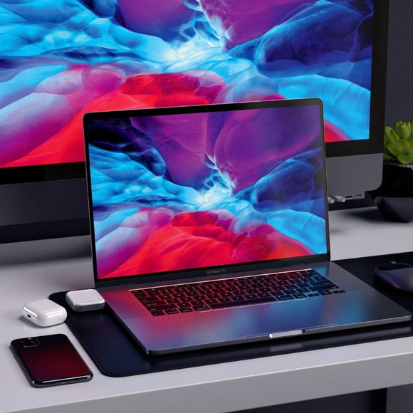 Satechi 5W Wireless Charging Dock Til Apple AirPods (1 & 2. gen.) / AirPods Pro Oplader - Hvid
