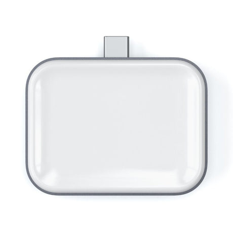 Satechi 5W Wireless Charging Dock Til Apple AirPods (1 & 2. gen.) / AirPods Pro Oplader - Hvid