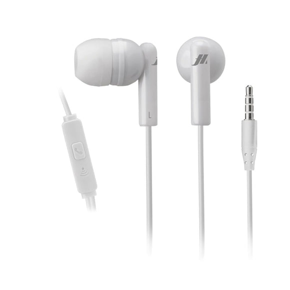MUSIC HERO Tune Stereo In-Ear Høretelefoner m. Jackstik 3.5mm & Mikrofon - Hvid