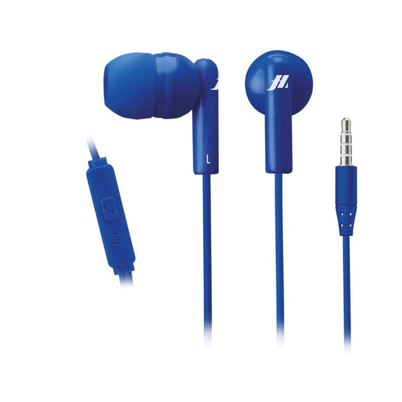 MUSIC HERO Tune Stereo In-Ear Høretelefoner m. Jackstik 3.5mm & Mikrofon - Blå