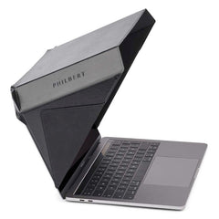 Bærbar PC/Mac 12-14" Philbert Hood m. Solafskærmning & Privacy - Ultra Slim - Sort