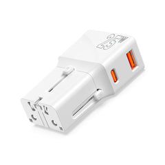 Mobile Origin Rejse Adapter EU/US/UK/AU 25W - Hvid