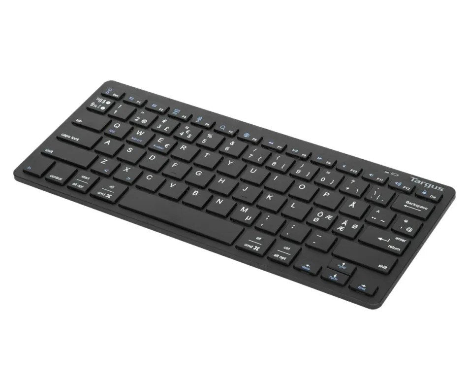 Targus KB55 Multi-Platform Bluetooth Tastatur Nordisk Layout - Sort