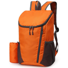 Vandafvisende 20L Nylon Rygsæk (42 x 28cm) - Orange