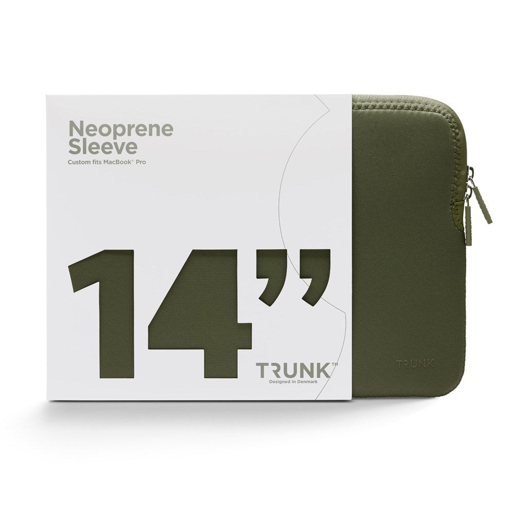 Trunk Neoprene Sleeve til MacBook 14" (31.5 x 22 x 1.5 cm) - Spagnum