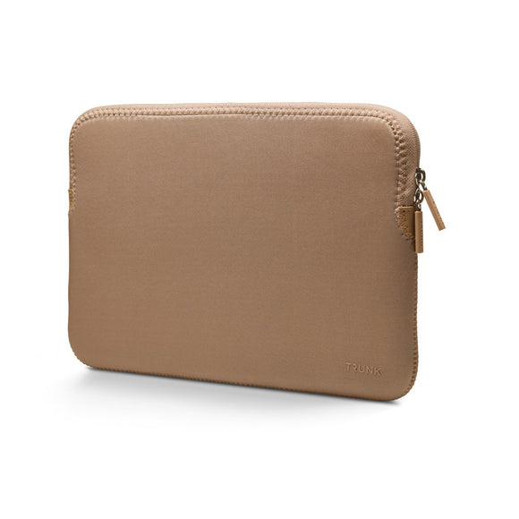 Trunk Neoprene Sleeve til MacBook 14" (31.5 x 22 x 1.5 cm) - Warm Taupe