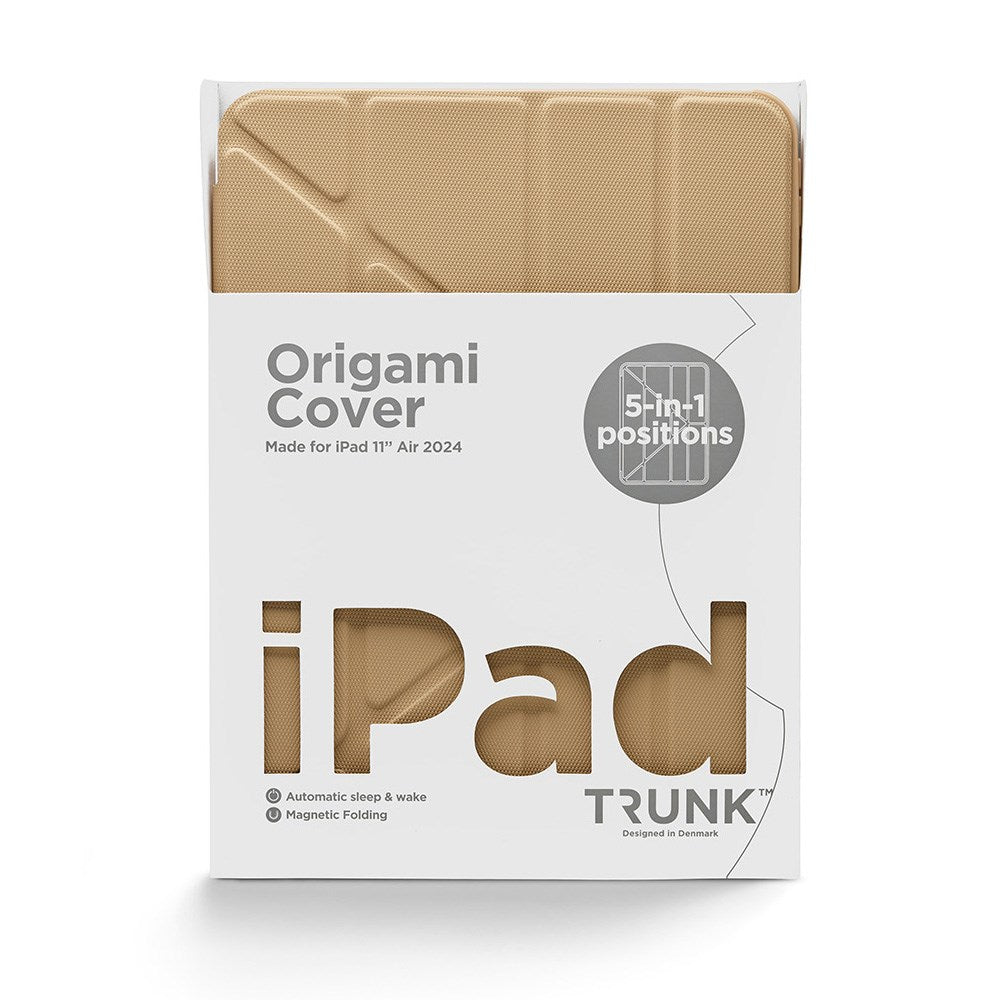Trunk iPad Air 11" (2026 / 2025 / 2024) Origami Flip Cover - Mocha