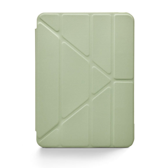 Trunk iPad Pro 11" (2025 / 2024) Origami Flip Cover - Lime Swirl